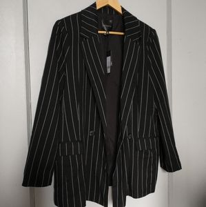 NWT Double Breasted Pinstripe Blazer